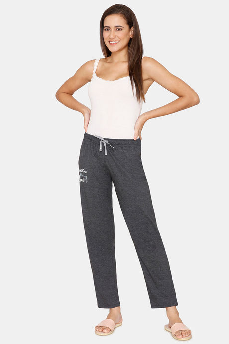 Rosaline Starry Nights Knit Cotton Pyjama - Black Beauty — image 4